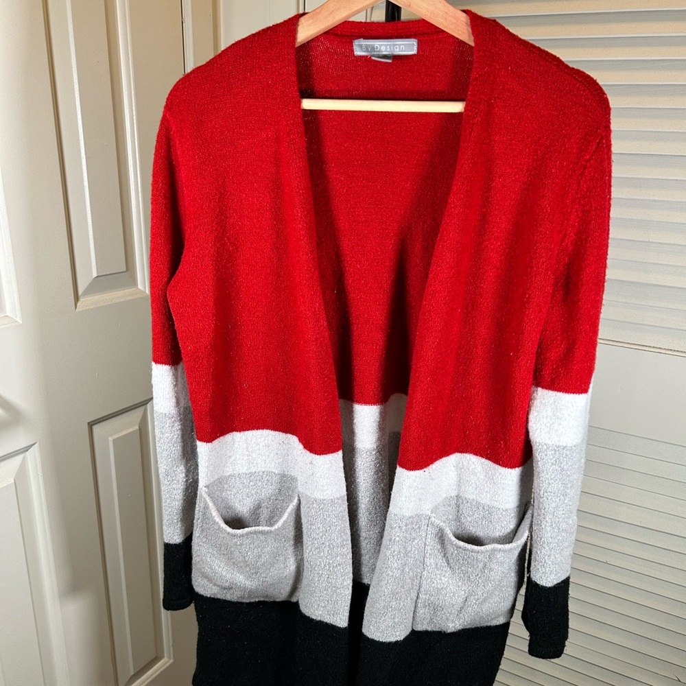 Red Sweater S SIZE  But runs big , it’s like new